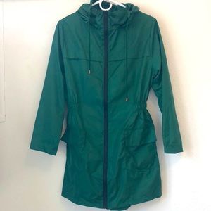 Women’s raincoat/ trench Green/Size S